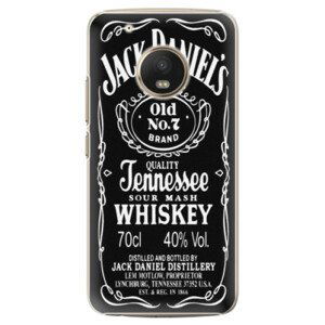 Plastové pouzdro iSaprio - Jack Daniels - Lenovo Moto G5 Plus