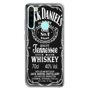 Odolné silikonové pouzdro iSaprio - Jack Daniels - Xiaomi Redmi Note 8