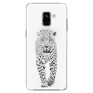 Plastové pouzdro iSaprio - White Jaguar - Samsung Galaxy A8+