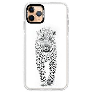 Silikonové pouzdro Bumper iSaprio - White Jaguar - iPhone 11 Pro Max