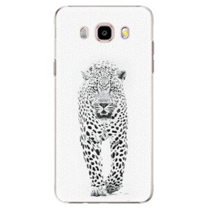 Plastové pouzdro iSaprio - White Jaguar - Samsung Galaxy J5 2016