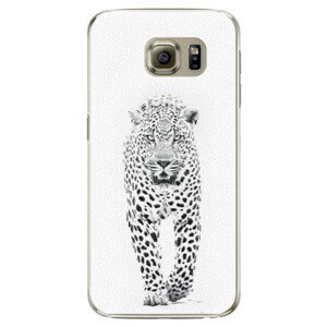 Plastové pouzdro iSaprio - White Jaguar - Samsung Galaxy S6
