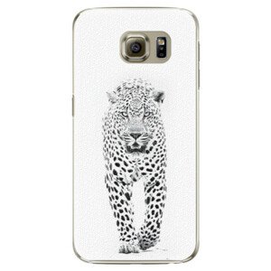 Plastové pouzdro iSaprio - White Jaguar - Samsung Galaxy S6 Edge Plus