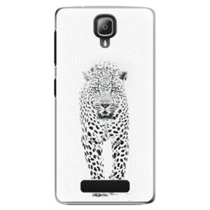 Plastové pouzdro iSaprio - White Jaguar - Lenovo A1000