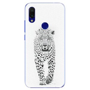 Plastové pouzdro iSaprio - White Jaguar - Xiaomi Redmi 7