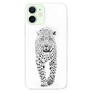 Odolné silikonové pouzdro iSaprio - White Jaguar - iPhone 12 mini