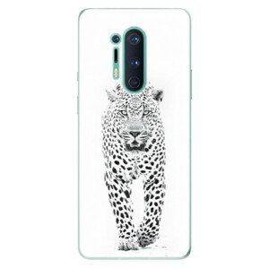 Odolné silikonové pouzdro iSaprio - White Jaguar - OnePlus 8 Pro