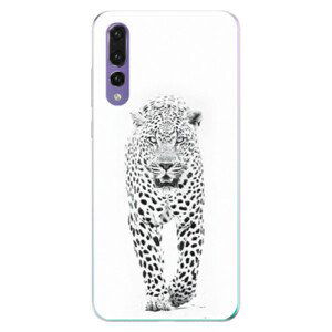 Odolné silikonové pouzdro iSaprio - White Jaguar - Huawei P20 Pro