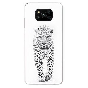 Odolné silikonové pouzdro iSaprio - White Jaguar - Xiaomi Poco X3 Pro / X3 NFC