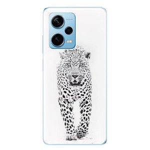 Odolné silikonové pouzdro iSaprio - White Jaguar - Xiaomi Redmi Note 12 Pro 5G / Poco X5 Pro 5G