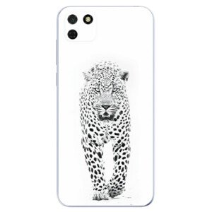 Odolné silikonové pouzdro iSaprio - White Jaguar - Huawei Y5p