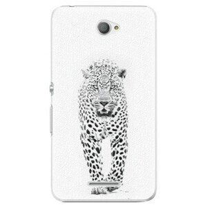 Plastové pouzdro iSaprio - White Jaguar - Sony Xperia E4