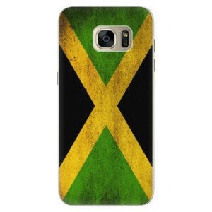 Silikonové pouzdro iSaprio - Flag of Jamaica - Samsung Galaxy S7 Edge