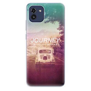 Odolné silikonové pouzdro iSaprio - Journey - Samsung Galaxy A03