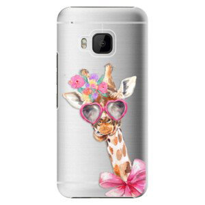 Plastové pouzdro iSaprio - Lady Giraffe - HTC One M9