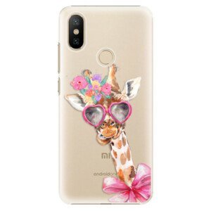 Plastové pouzdro iSaprio - Lady Giraffe - Xiaomi Mi A2