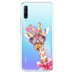 Plastové pouzdro iSaprio - Lady Giraffe - Huawei P Smart Pro