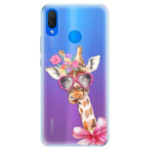 Silikonové pouzdro iSaprio - Lady Giraffe - Huawei Nova 3i