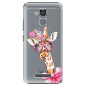 Plastové pouzdro iSaprio - Lady Giraffe - Asus ZenFone 3 Max ZC520TL