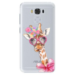 Plastové pouzdro iSaprio - Lady Giraffe - Asus ZenFone 3 Max ZC553KL