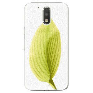 Plastové pouzdro iSaprio - Green Leaf - Lenovo Moto G4 / G4 Plus