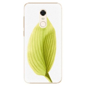 Plastové pouzdro iSaprio - Green Leaf - Xiaomi Redmi 5 Plus