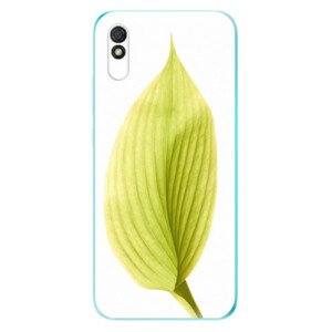 Odolné silikonové pouzdro iSaprio - Green Leaf - Xiaomi Redmi 9A