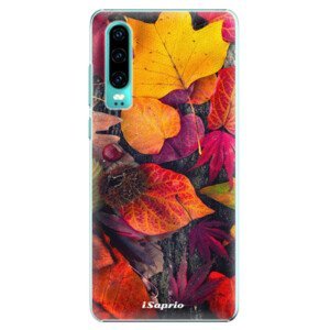 Plastové pouzdro iSaprio - Autumn Leaves 03 - Huawei P30