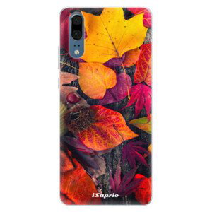Silikonové pouzdro iSaprio - Autumn Leaves 03 - Huawei P20