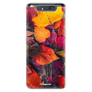 Odolné silikonové pouzdro iSaprio - Autumn Leaves 03 - Samsung Galaxy A80