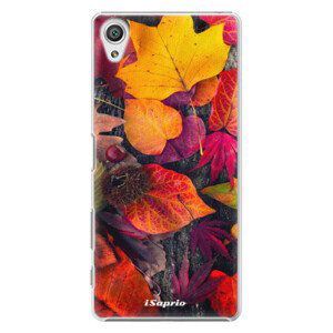 Plastové pouzdro iSaprio - Autumn Leaves 03 - Sony Xperia X
