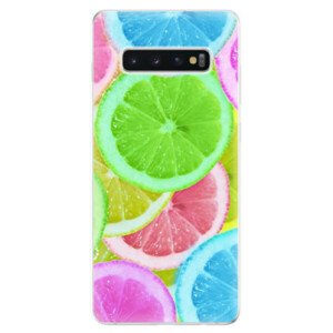 Odolné silikonové pouzdro iSaprio - Lemon 02 - Samsung Galaxy S10+