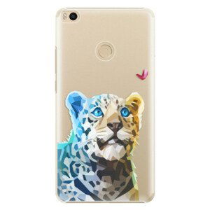 Plastové pouzdro iSaprio - Leopard With Butterfly - Xiaomi Mi Max 2