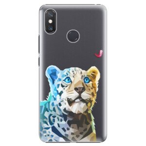 Plastové pouzdro iSaprio - Leopard With Butterfly - Xiaomi Mi Max 3