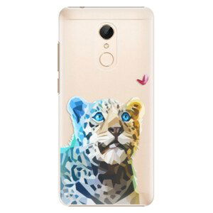 Plastové pouzdro iSaprio - Leopard With Butterfly - Xiaomi Redmi 5