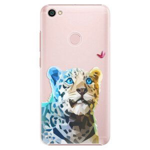 Plastové pouzdro iSaprio - Leopard With Butterfly - Xiaomi Redmi Note 5A / 5A Prime