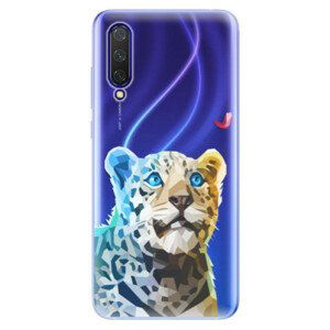 Odolné silikonové pouzdro iSaprio - Leopard With Butterfly - Xiaomi Mi 9 Lite