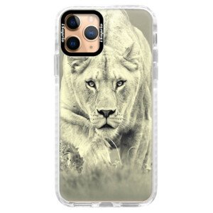 Silikonové pouzdro Bumper iSaprio - Lioness 01 - iPhone 11 Pro