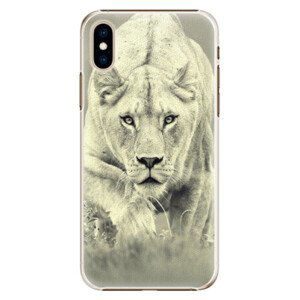Plastové pouzdro iSaprio - Lioness 01 - iPhone XS
