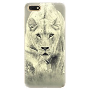 Odolné silikonové pouzdro iSaprio - Lioness 01 - Huawei Honor 7S