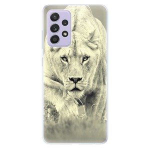 Odolné silikonové pouzdro iSaprio - Lioness 01 - Samsung Galaxy A52/A52 5G