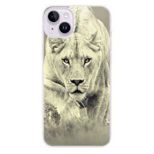 Odolné silikonové pouzdro iSaprio - Lioness 01 - iPhone 14 Plus