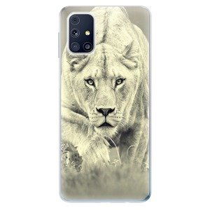 Odolné silikonové pouzdro iSaprio - Lioness 01 - Samsung Galaxy M31s