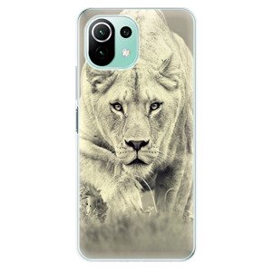 Odolné silikonové pouzdro iSaprio - Lioness 01 - Xiaomi Mi 11 Lite