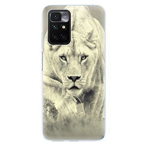 Odolné silikonové pouzdro iSaprio - Lioness 01 - Xiaomi Redmi 10