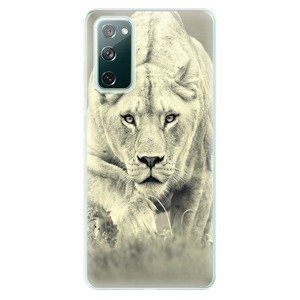 Odolné silikonové pouzdro iSaprio - Lioness 01 - Samsung Galaxy S20 FE