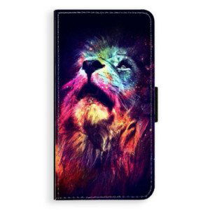 Flipové pouzdro iSaprio - Lion in Colors - Sony Xperia XZ