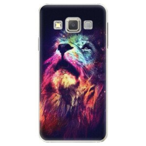 Plastové pouzdro iSaprio - Lion in Colors - Samsung Galaxy A7