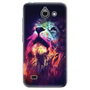 Plastové pouzdro iSaprio - Lion in Colors - Huawei Ascend Y550