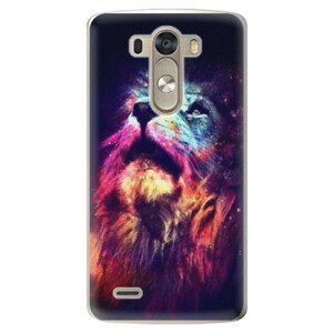 Plastové pouzdro iSaprio - Lion in Colors - LG G3 (D855)